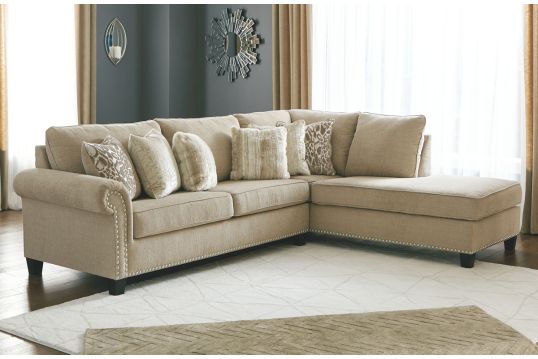 Dovemont 2pc Sectional with Chaise