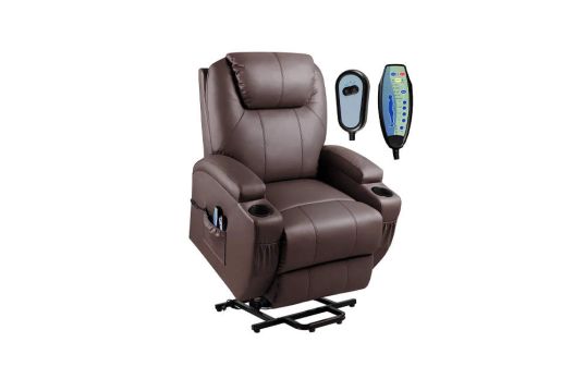 Rolo Power Lift Recliner with massage 