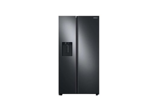 Samsung 27.4 Cu. Ft. Side-by-Side Refrigerator Black Stainless Steel