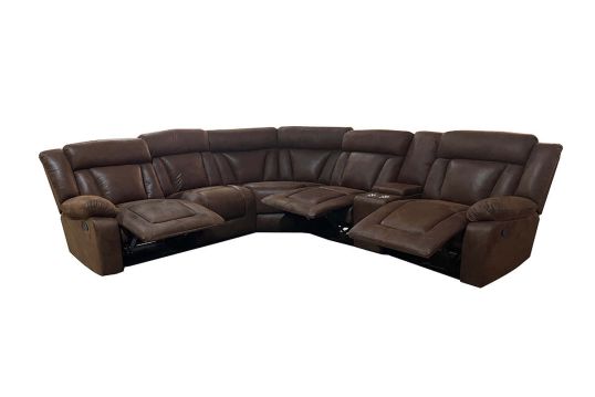 Marie 3pc Sectional Brown