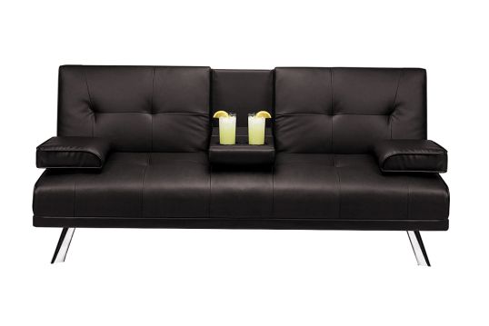 Candle Sofa Bed Black/Brown