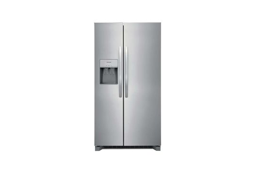 Frigidaire 25.6 Cu. Ft. Side-by-Side Refrigerator  Stainless steel