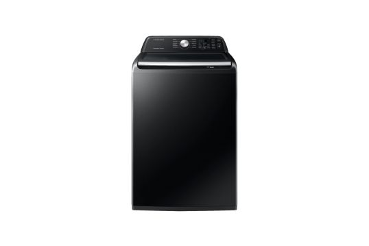 Samsung 4.4 cu. ft. High-Efficiency Top Load Washer Brushed Black